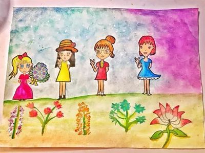 小学生用画笔画出“好老师”!原来孩子都喜欢这样的老师